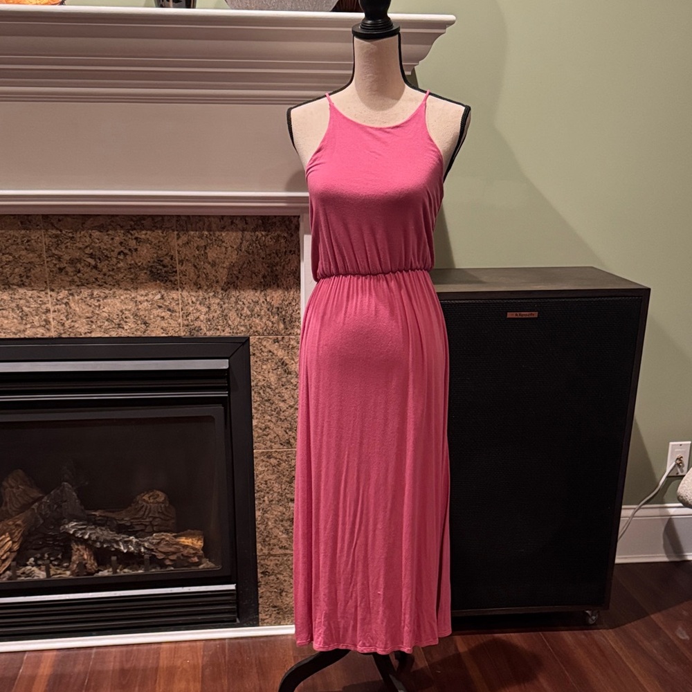 Joe & Elle Pink Midi Dress